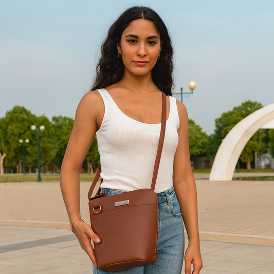 Brown Genuine Leather Shoulder Sling bag Wholesale for Women – Shoulder Bag