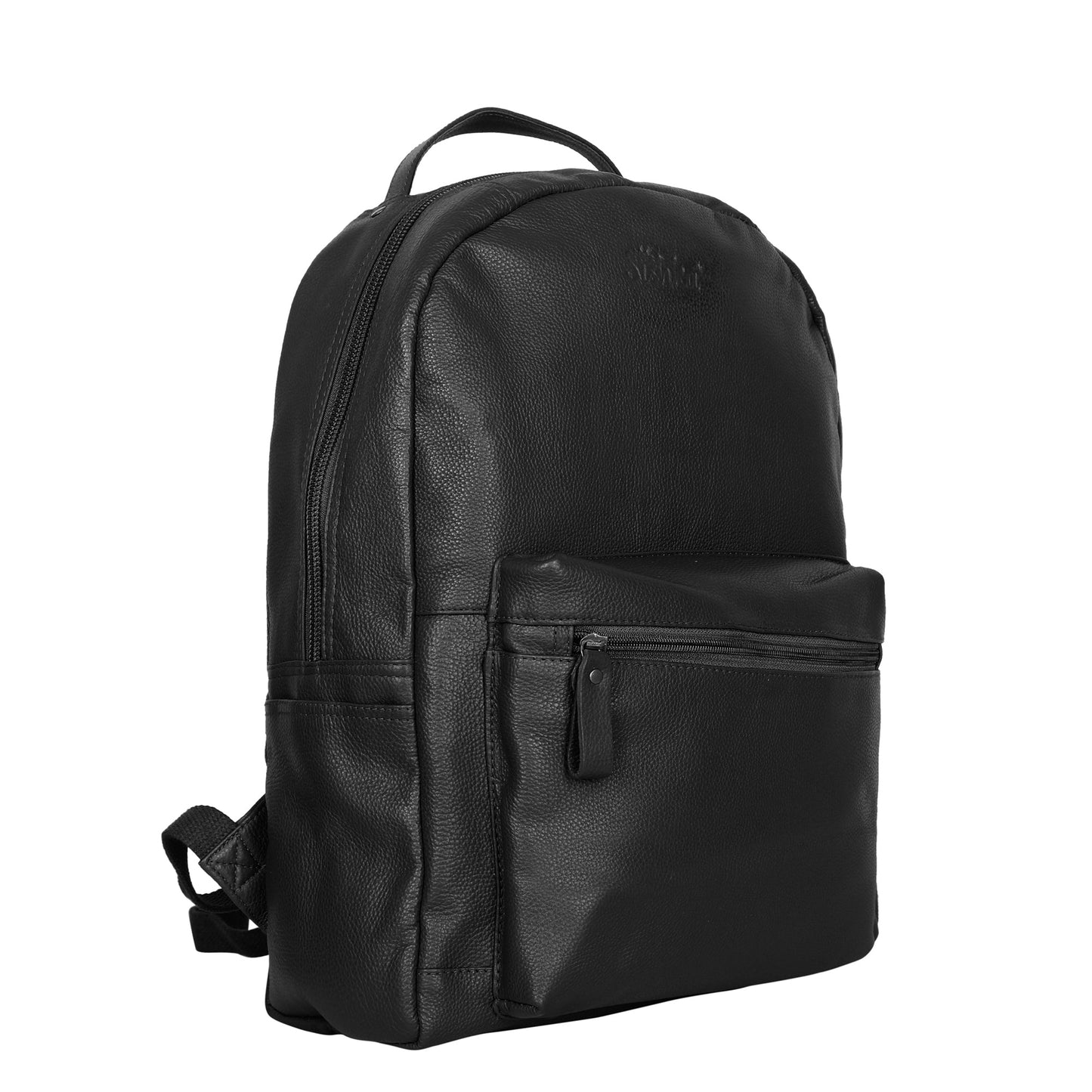 Genuine Leather Black Backpack |Wholesale Travel Backpack for Women & Men | Business, Office, Work, Gifting