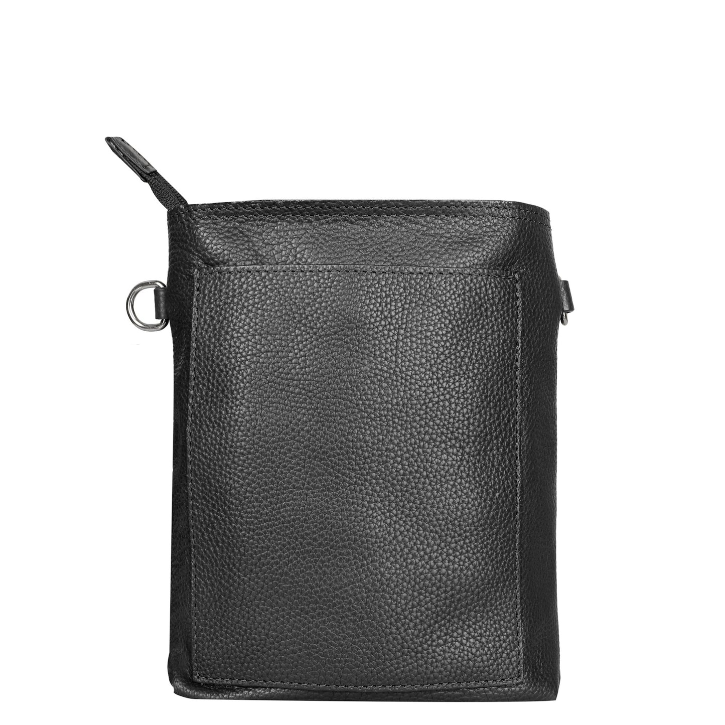Wholesale Stylish Leather Sling Messenger Bag for Men & Women – Crossbody Bag for Work, Travel & Business Use - Black