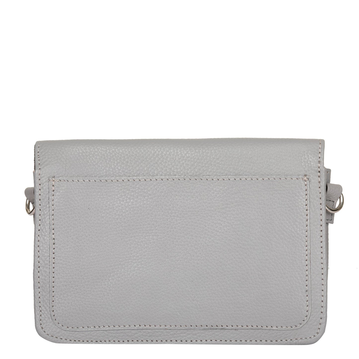 Genuine Leather Grey Crossbody Shoulder Bag for Men & Women – Wholesale Sling Messenger Bag for Travel & Daily Use