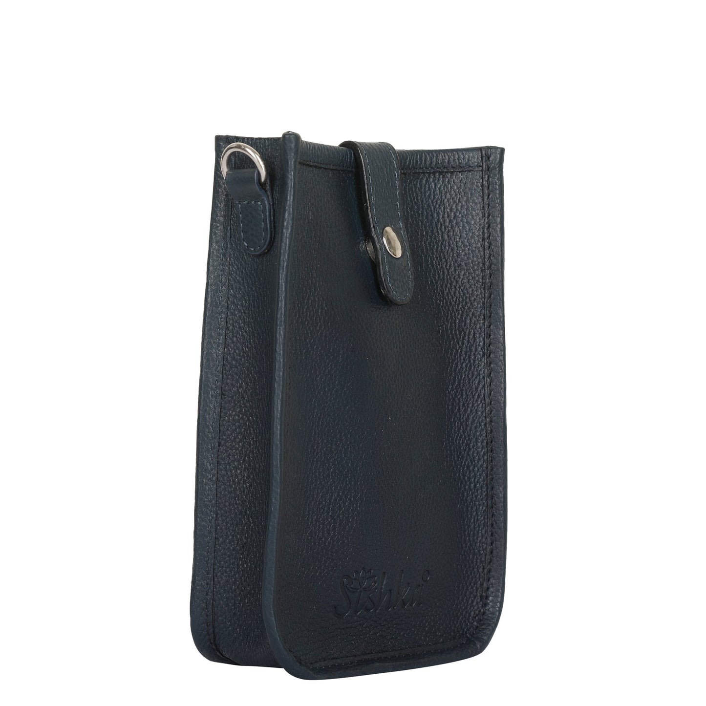 Navy Blue - Premium Leather Wholesale Crossbody Phone Sling Wallet Bag for Daily Use, Work & Travel for Men and Women