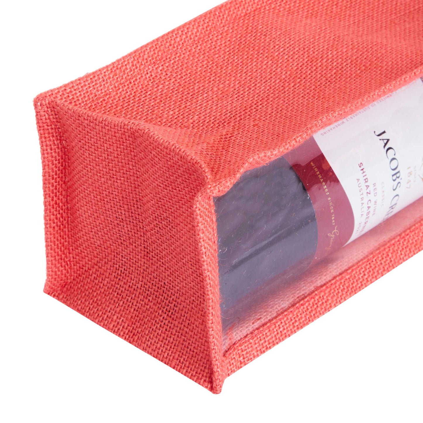 Reusable Jute Wine Gift Bags – Coloured Bottle Bags for Celebrations & Events, Wholesale (Pack of 6)
