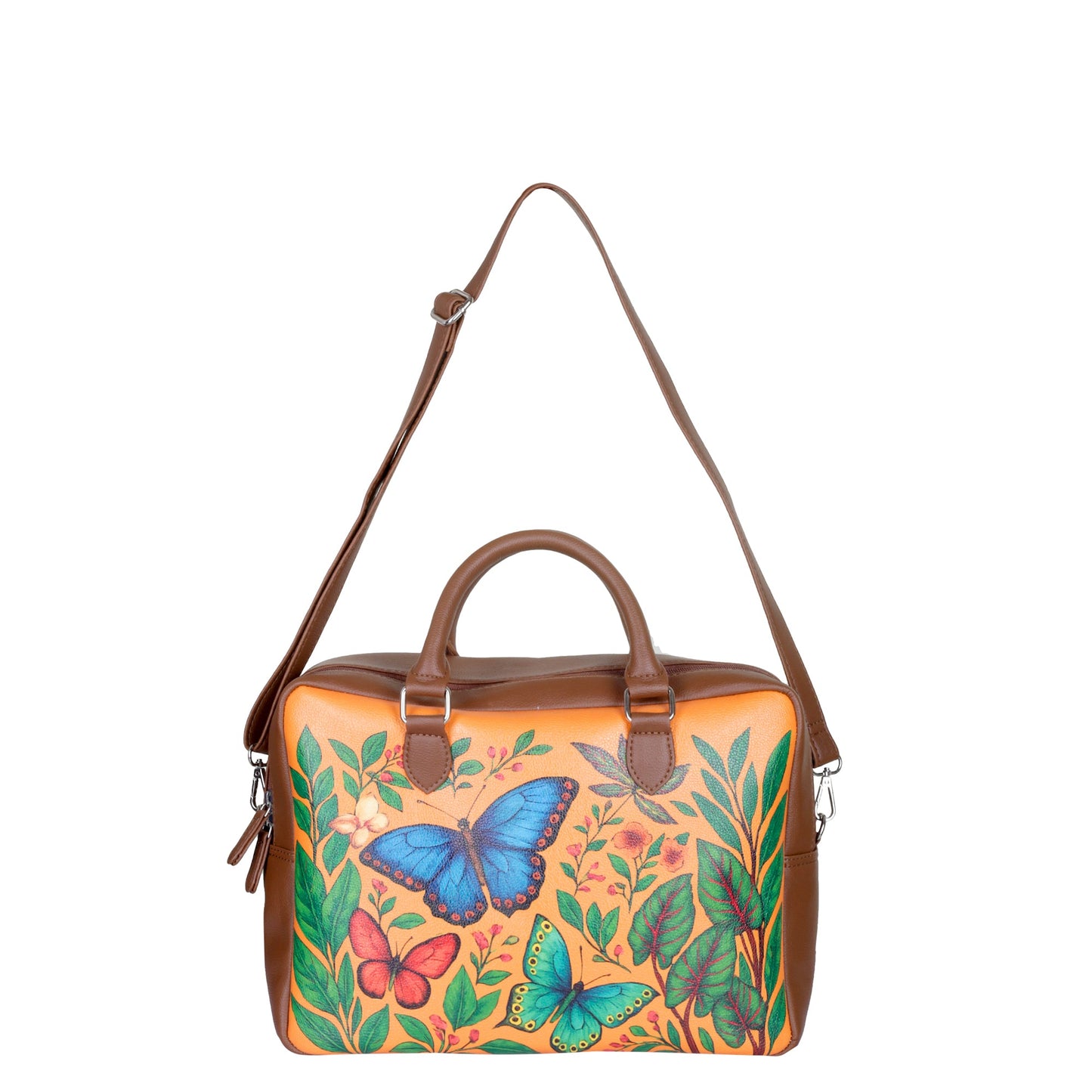 Vegan Leather Wholesale Crossbody Bag for Women with Top Handle – Versatile Hand Printed Vegan Shoulder, Tote & Business Handbag – Work, Travel & Daily Use