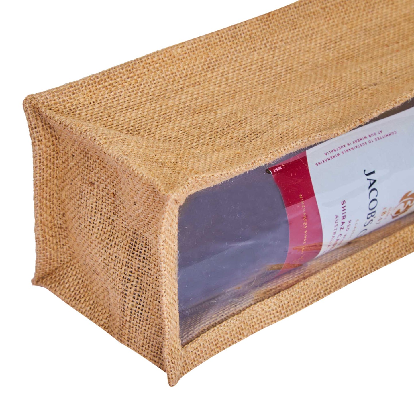 Wholesale Natural Burlap Jute Wine Gift Bags – Reusable Bottle Totes for Parties & Celebrations (Pack of 12)