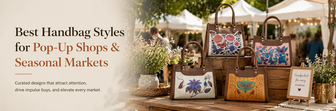Best Handbag Styles for Pop-Up Shops & Seasonal Markets