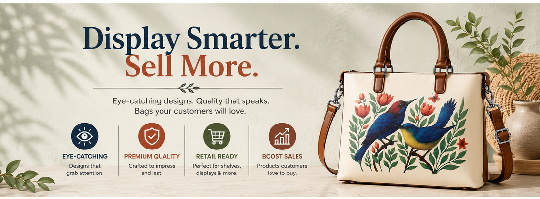 How Retailers Can Create Eye-Catching Window Displays with Handbags?