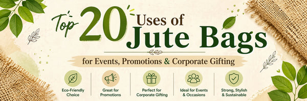 Top 20 Uses of Jute Bags for Events, Promotions & Corporate Gifting