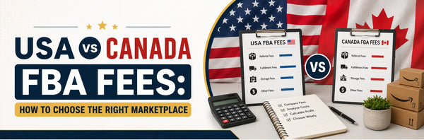 USA vs Canada FBA Fees: How to Choose the Right Marketplace
