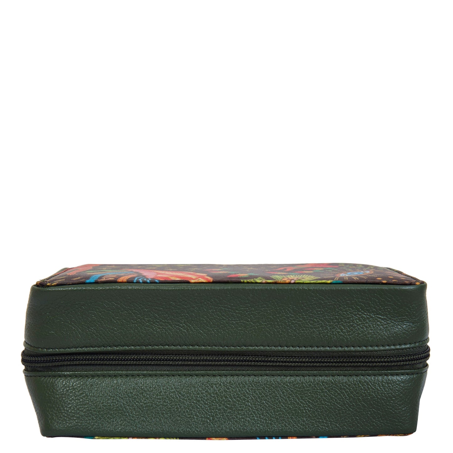 Women Wholesale Coastal Jewelry Organizer - Fabric with Leather Trim Style