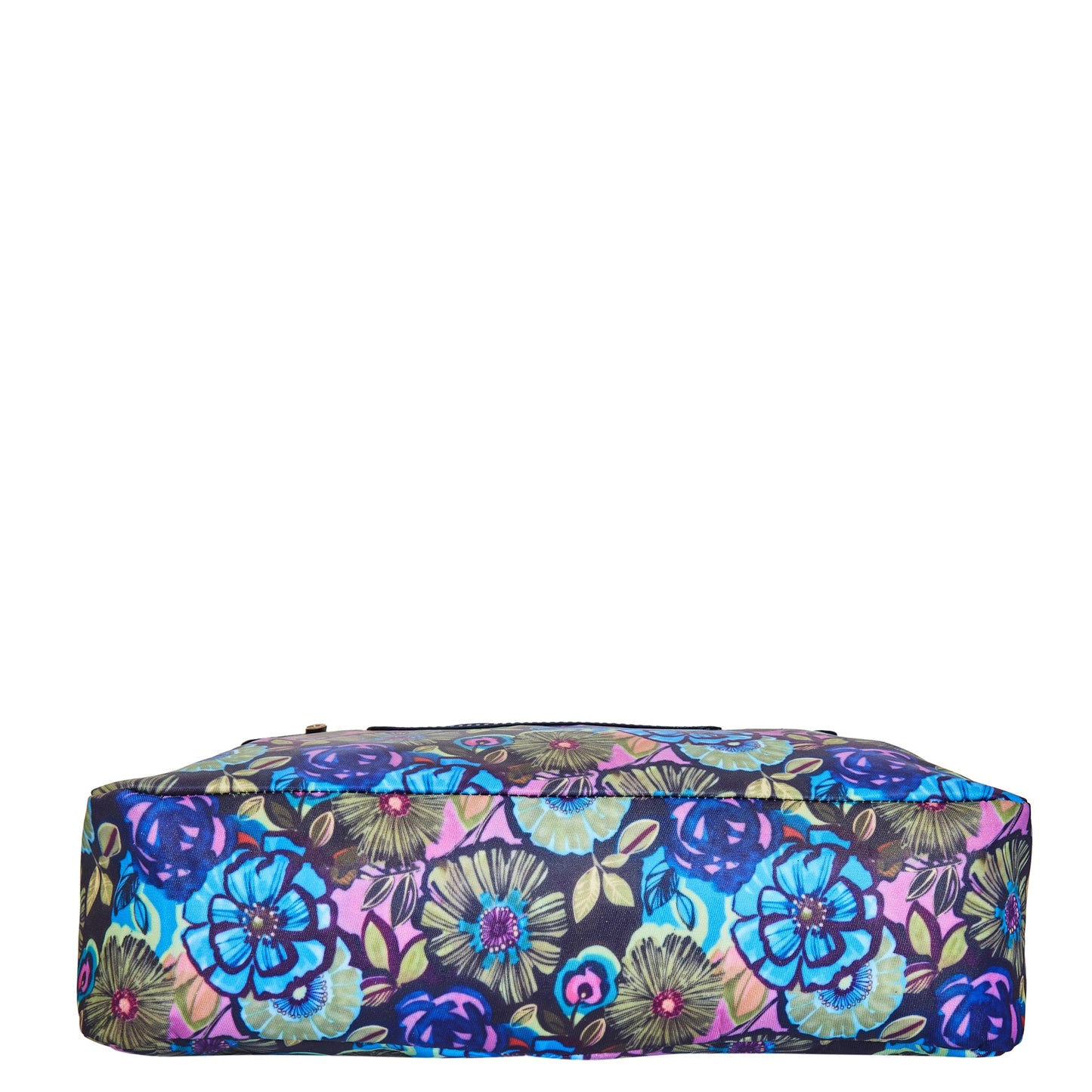 Wholesale Botanical Hobo Sling Bag - Fabric with Leather Trim - Women
