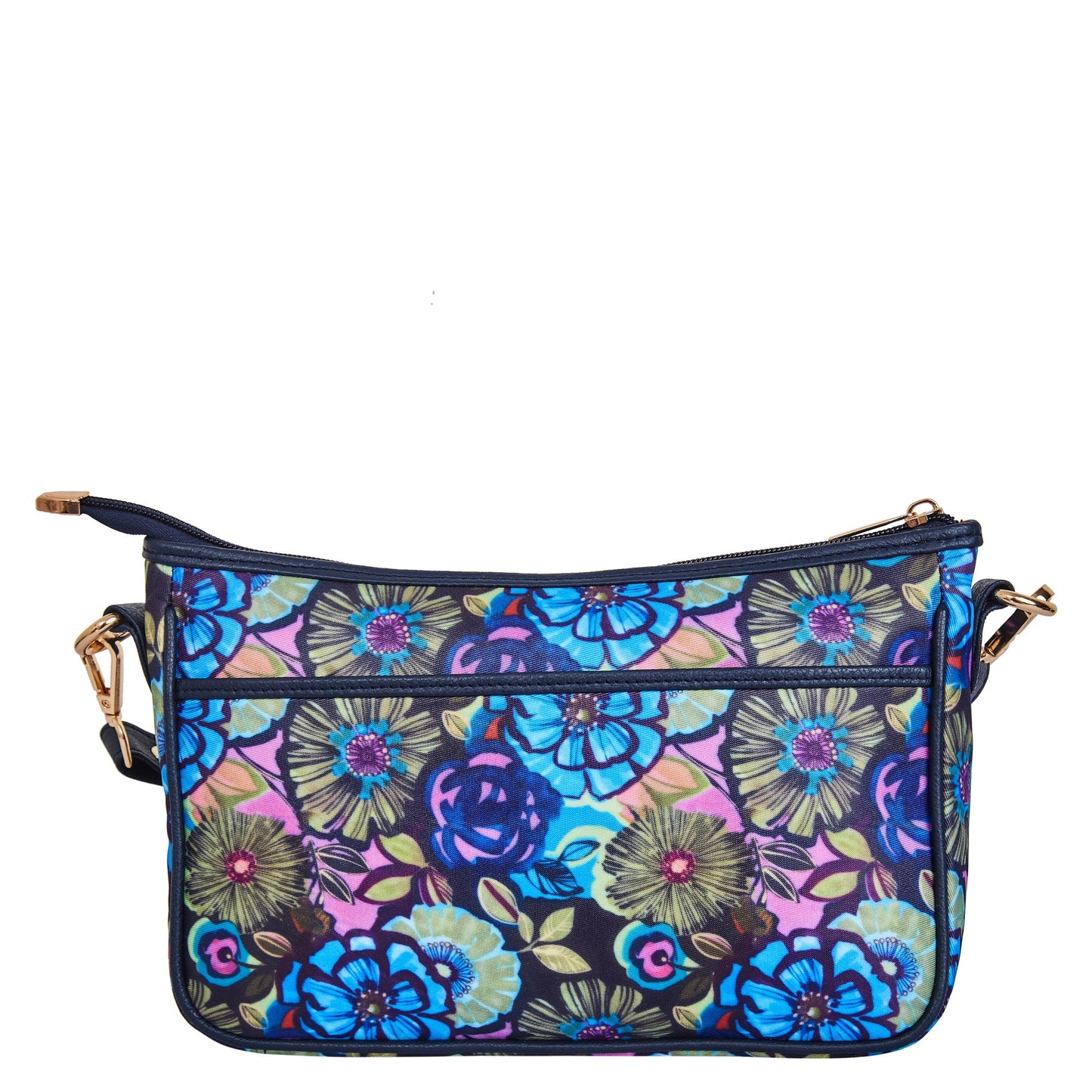 Wholesale Floral Hobo Bag Strap -Fabric with Leather Trim for Women