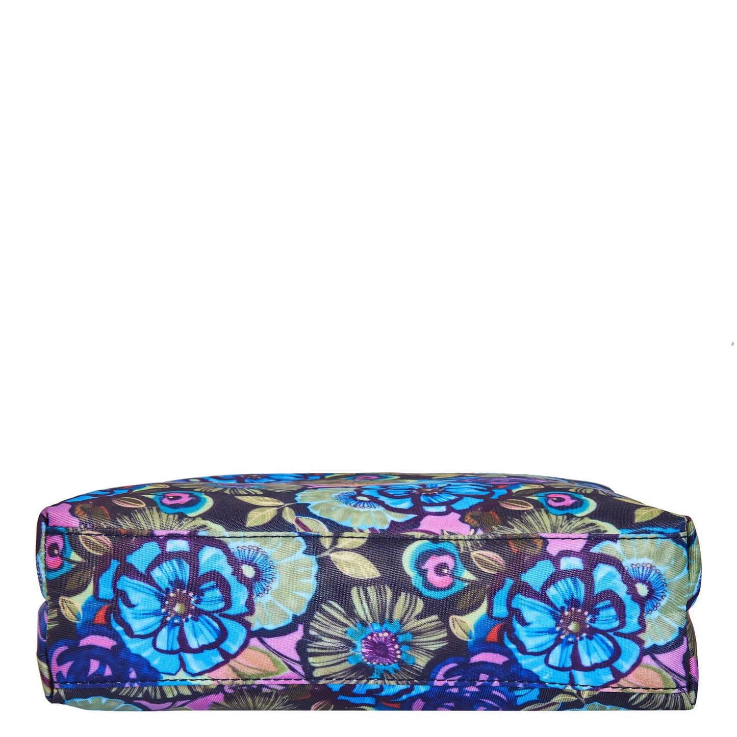 Women's Wholesale Botanical Crossbody Bag - Fabric with Leather Trim