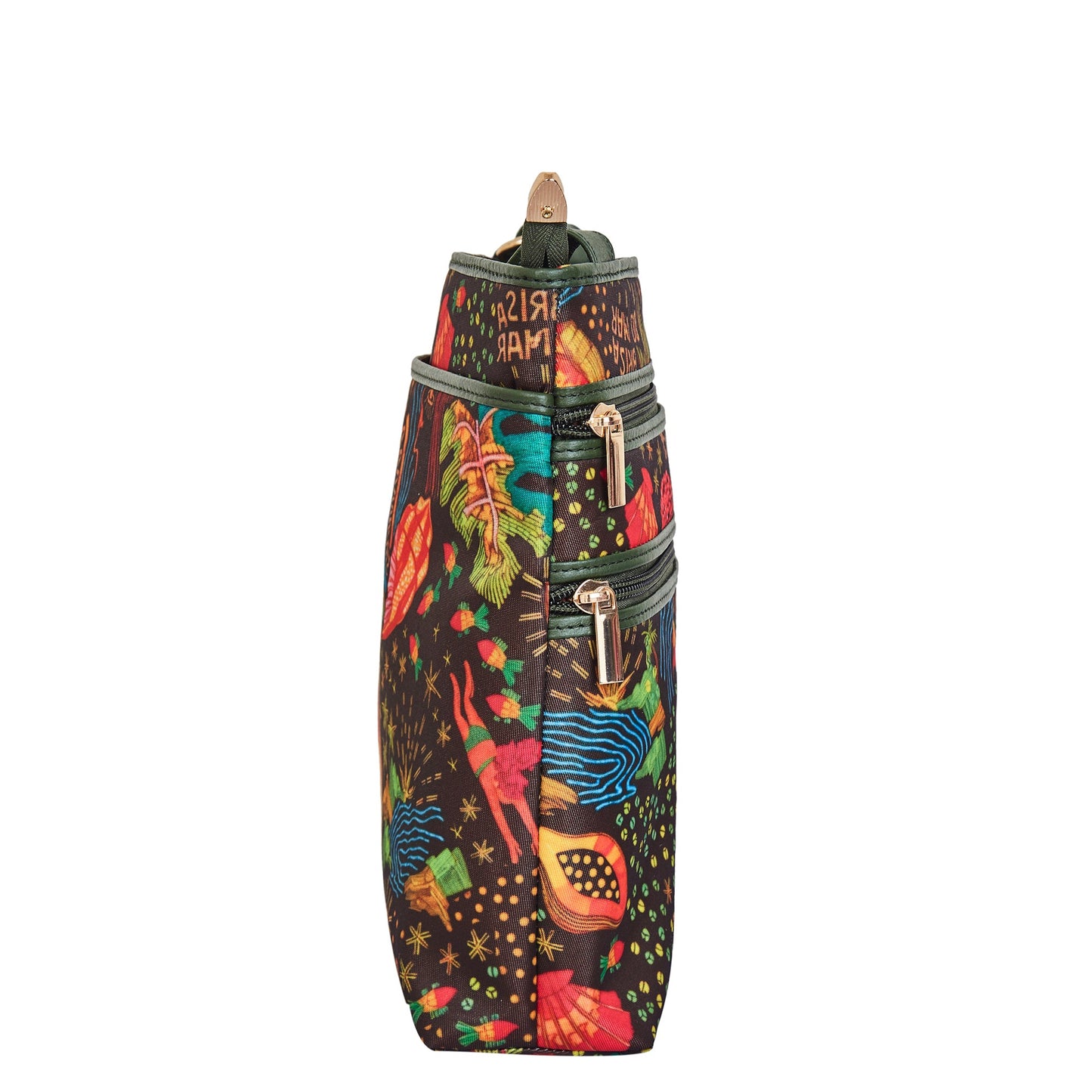 Women's Wholesale Coastal Crossbody Bag -Fabric with Leather Trim Style