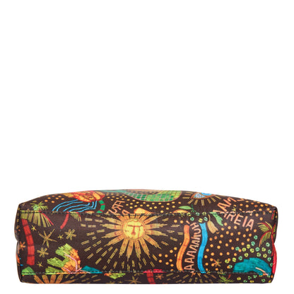 Women's Wholesale Coastal Crossbody Bag -Fabric with Leather Trim Style