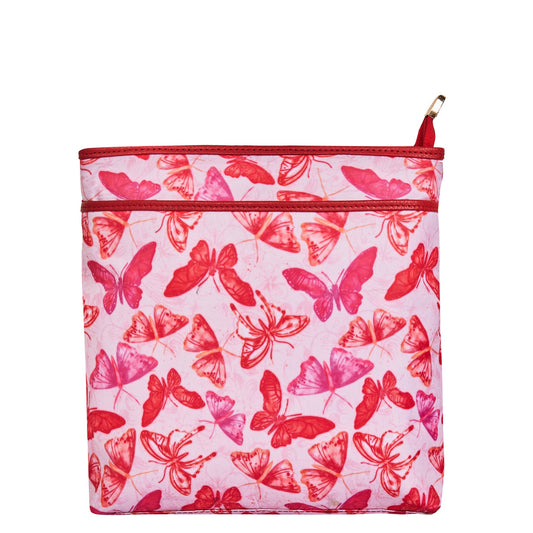 Women Butterfly Crossbody Bag - Fabric with Leather Trim For Wholesale