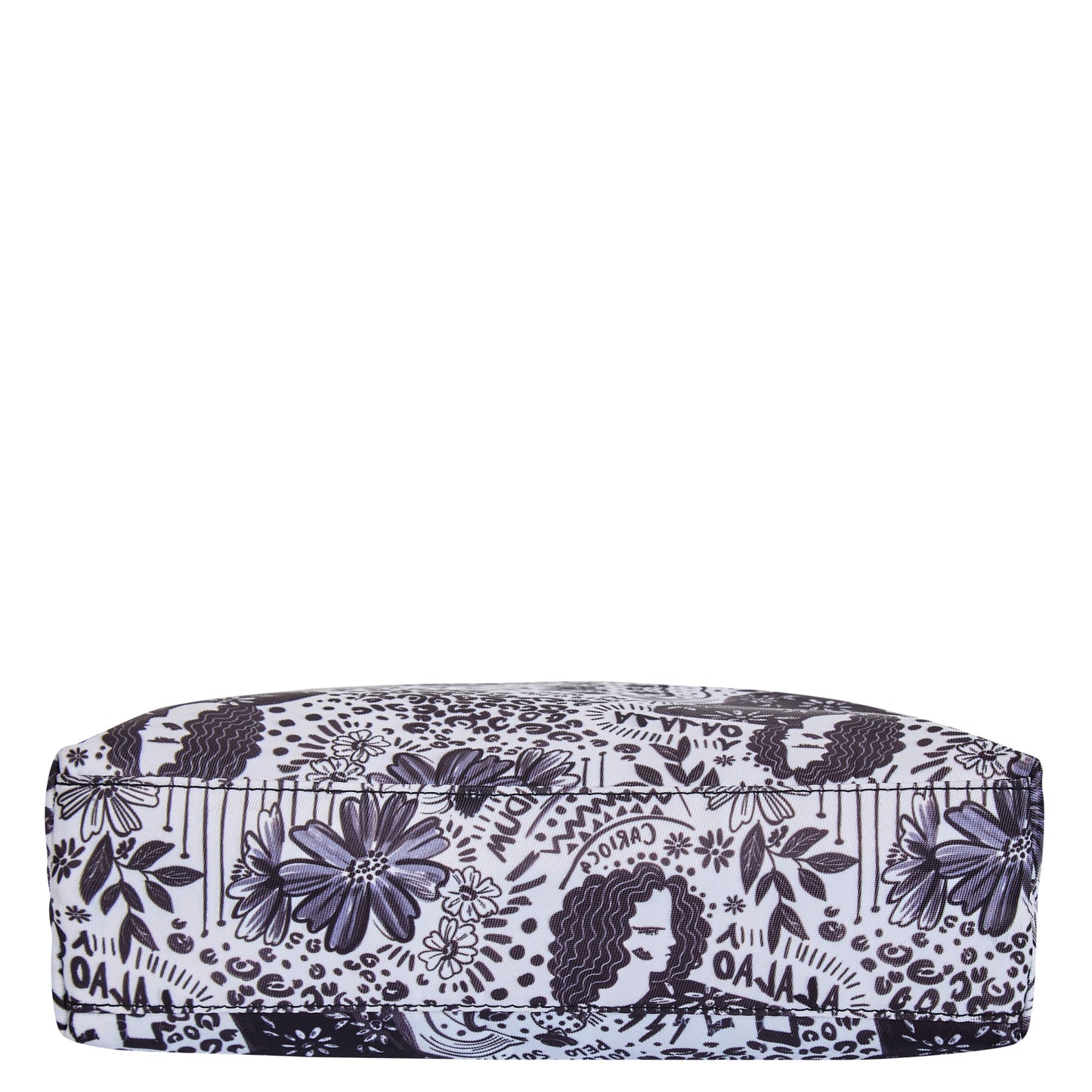 Monochrome Crossbody Bag - Fabric with Leather Trim for Women in Wholesale