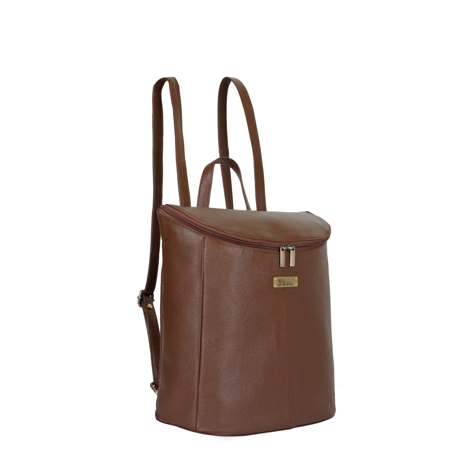Wholesale Women's Brown Genuine Leather Backpack Purse – Designer Shoulder Bag