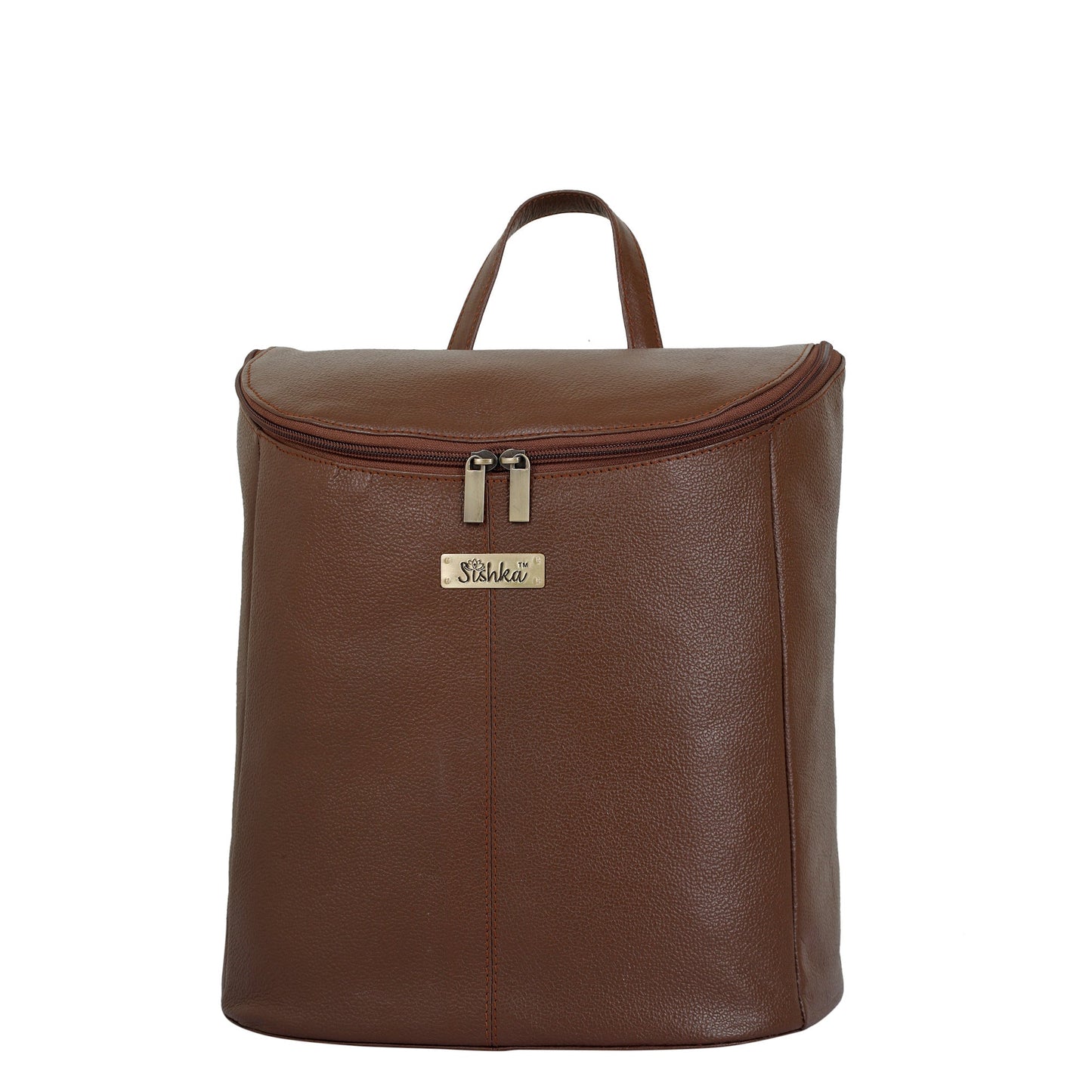 Wholesale Women's Brown Genuine Leather Backpack Purse – Designer Shoulder Bag