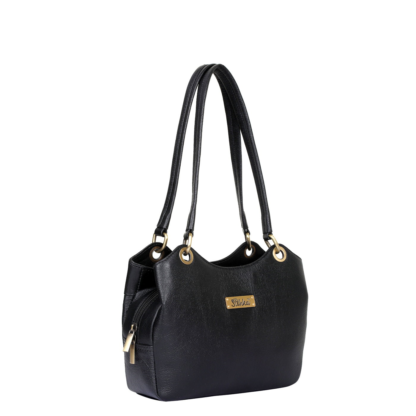 Black Genuine Leather Shoulder Handbag Wholesale for Women – Hobo Tote Purse