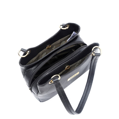 Black Genuine Leather Shoulder Handbag Wholesale for Women – Hobo Tote Purse