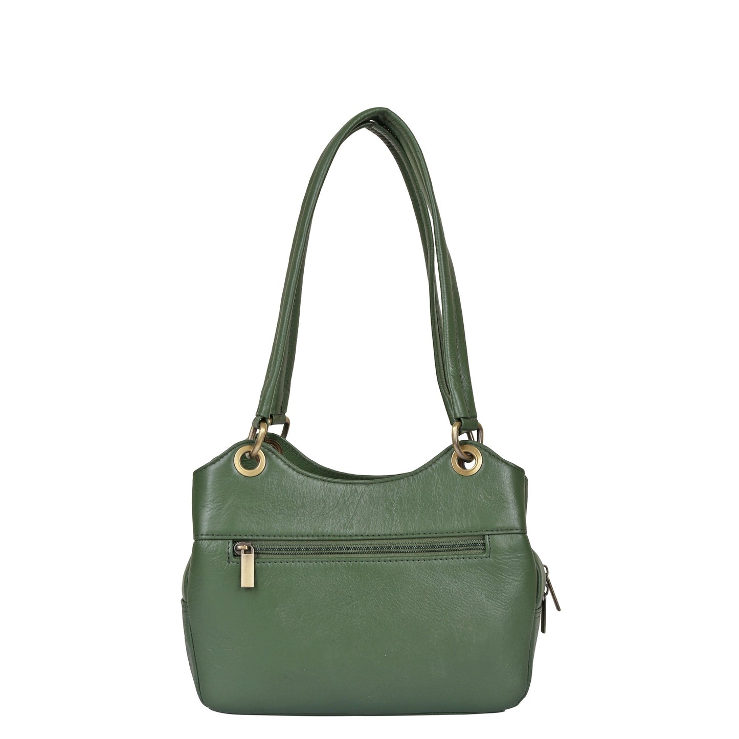 Olive Genuine Leather Shoulder Bag Wholesale for Women – Designer Tote Handbag