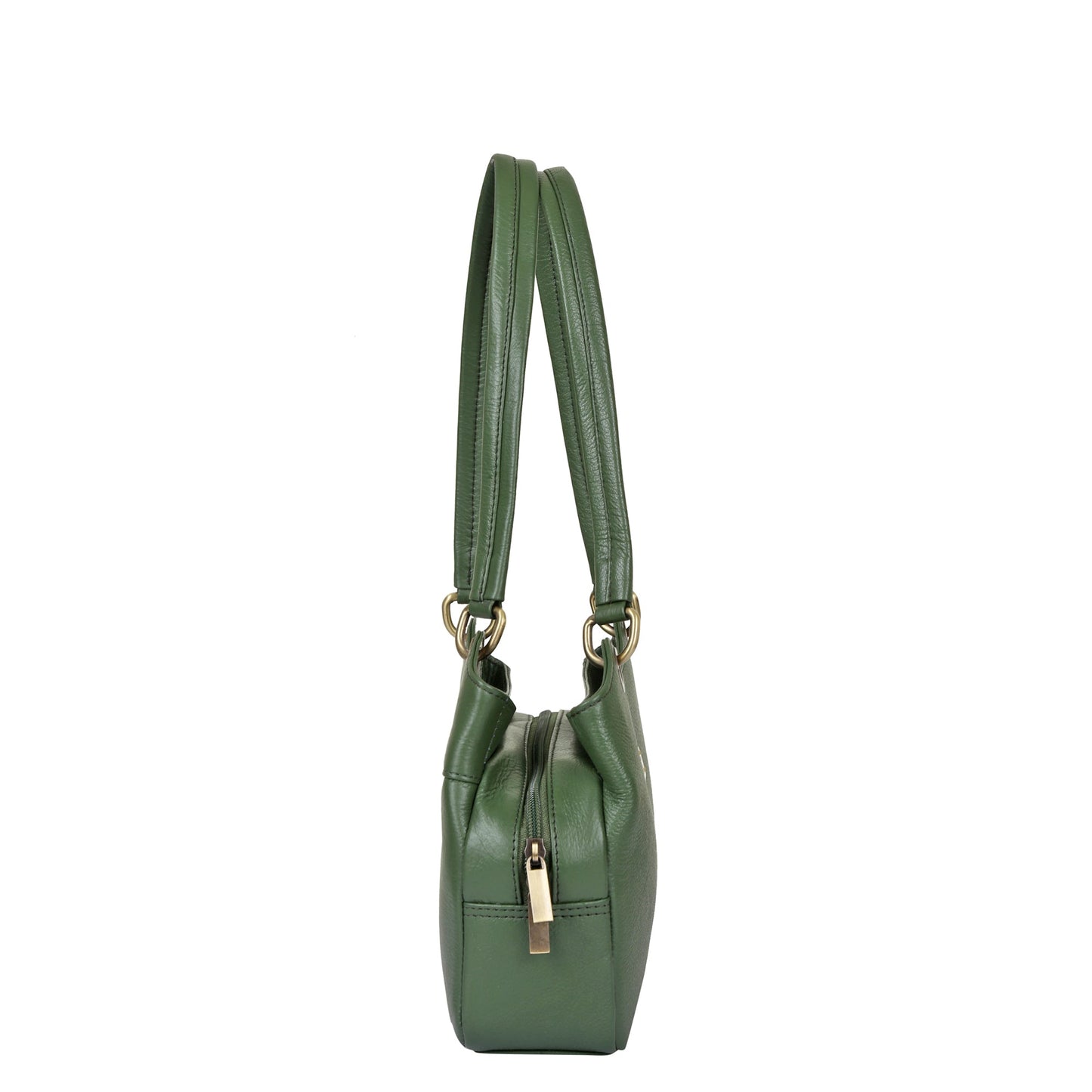 Olive Genuine Leather Shoulder Bag Wholesale for Women – Designer Tote Handbag