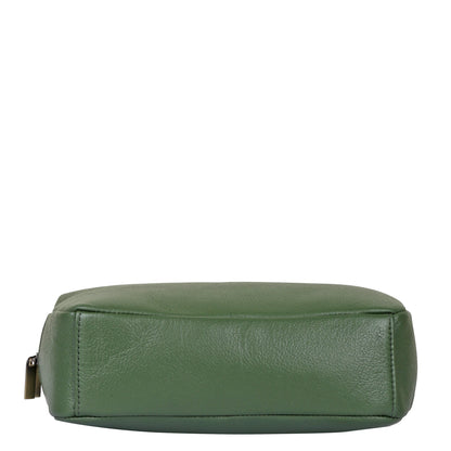Olive Genuine Leather Shoulder Bag Wholesale for Women – Designer Tote Handbag