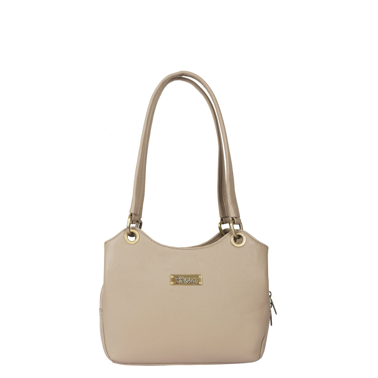 Taupe Genuine Leather Shoulder Bag Wholesale for Women | Work, Everyday Use