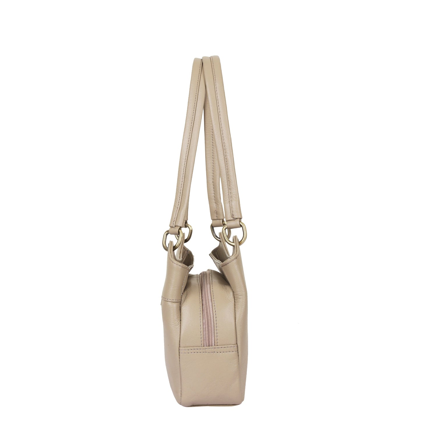 Taupe Genuine Leather Shoulder Bag Wholesale for Women | Work, Everyday Use