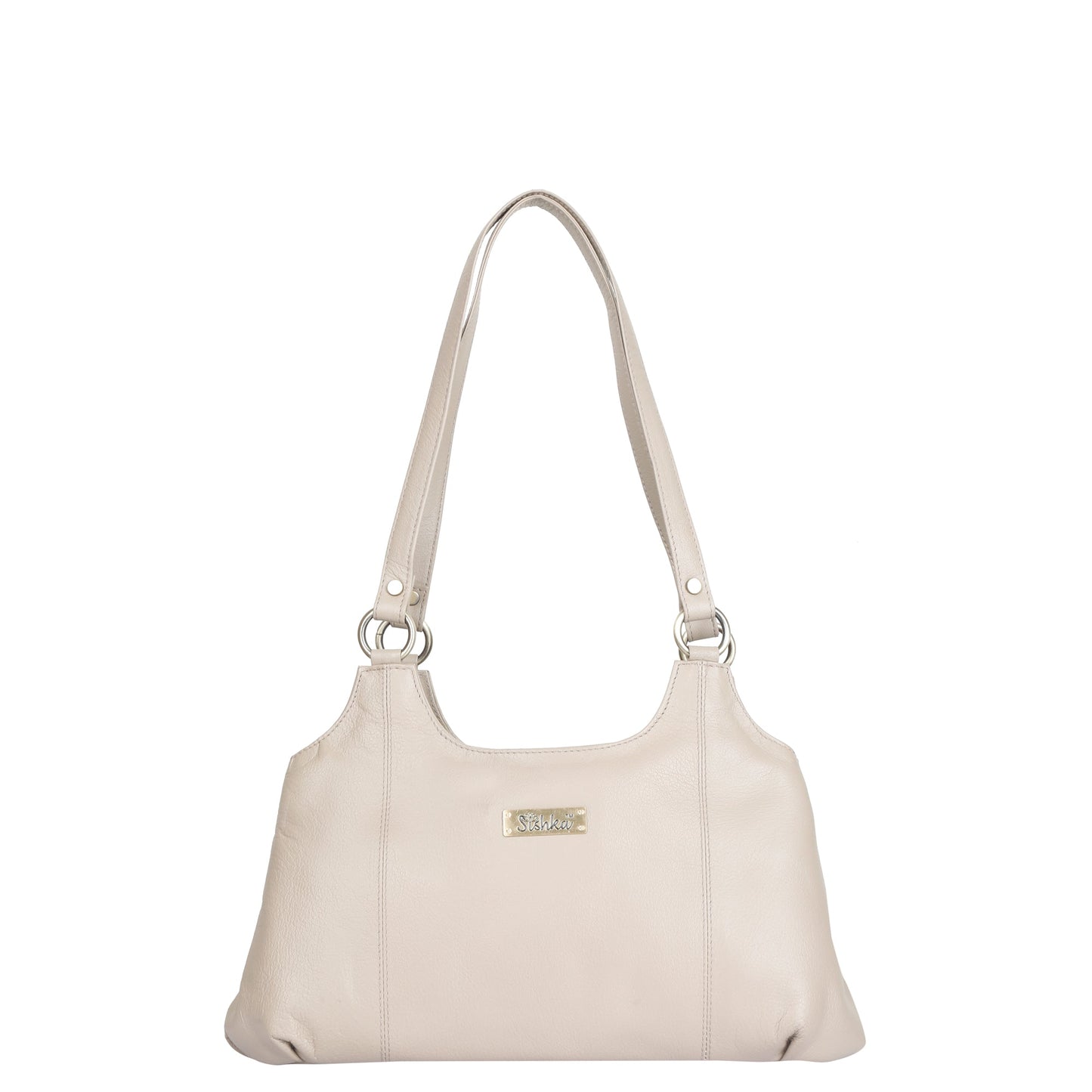 Taupe Genuine Leather Satchel Shoulder Bag Wholesale for Women – Handbag for Work, Travel & Daily Use