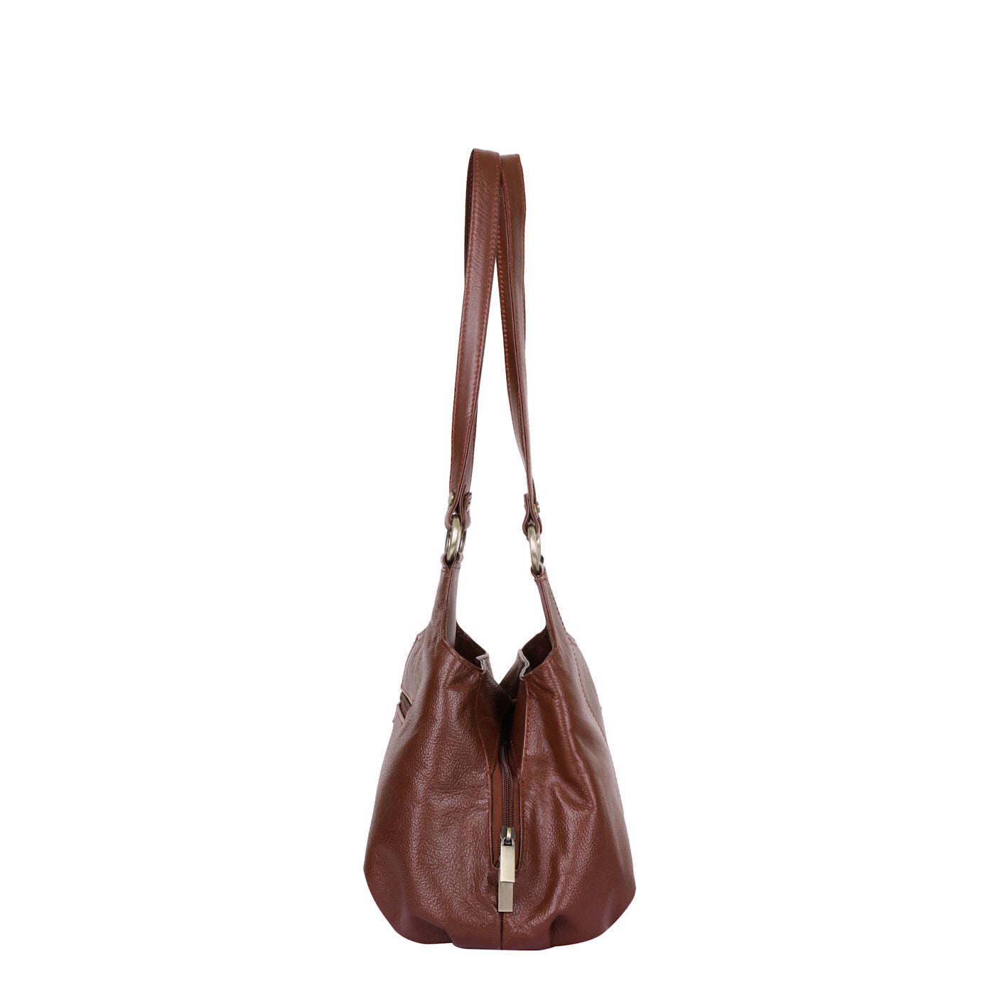Wholesale Brown Genuine Leather Satchel Shoulder Bag For Women | Daily Use, Travel, Trips