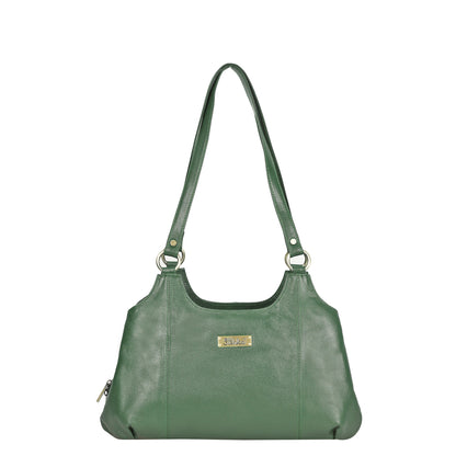 Olive Genuine Leather Satchel Handbag Wholesale for Women – Shoulder Tote Handbag