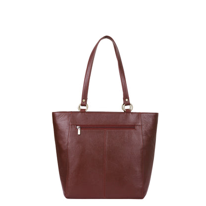 Brown Genuine Leather Tote Shoulder Bag Wholesale for Women | Daily Use
