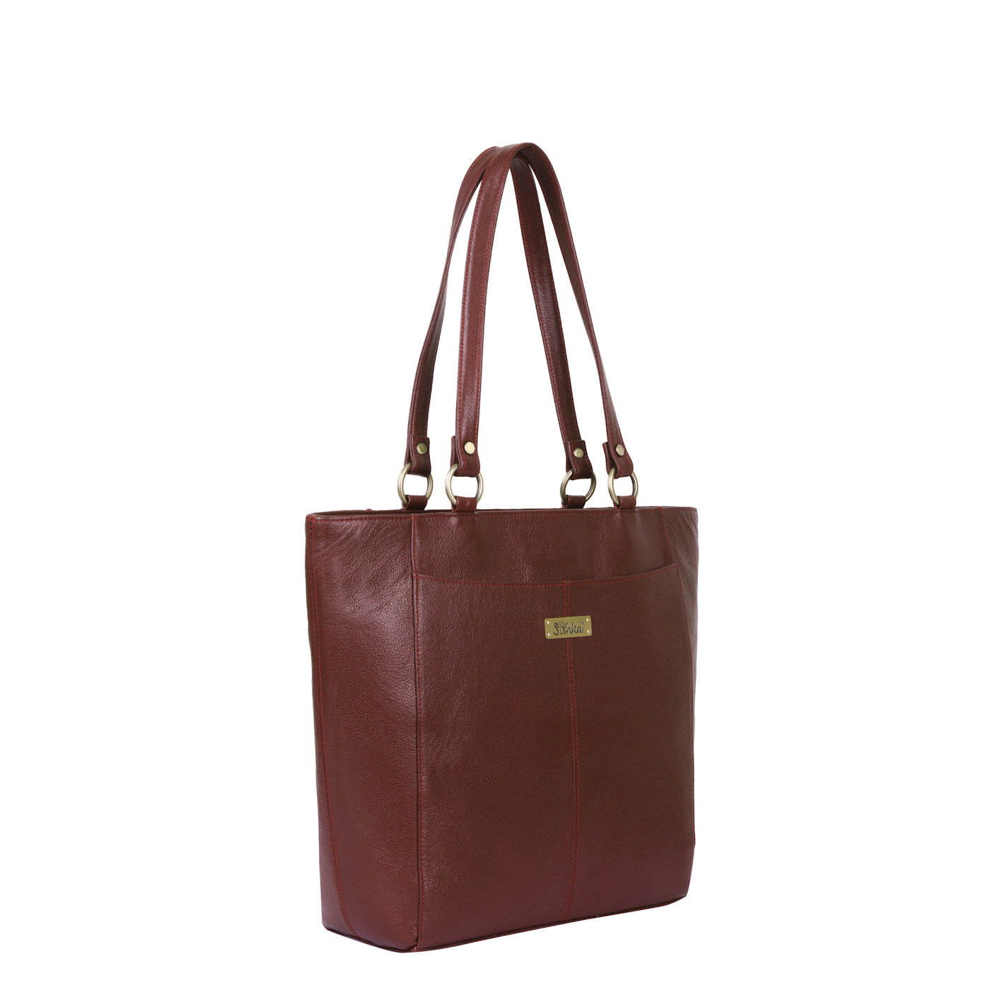 Brown Genuine Leather Tote Shoulder Bag Wholesale for Women | Daily Use