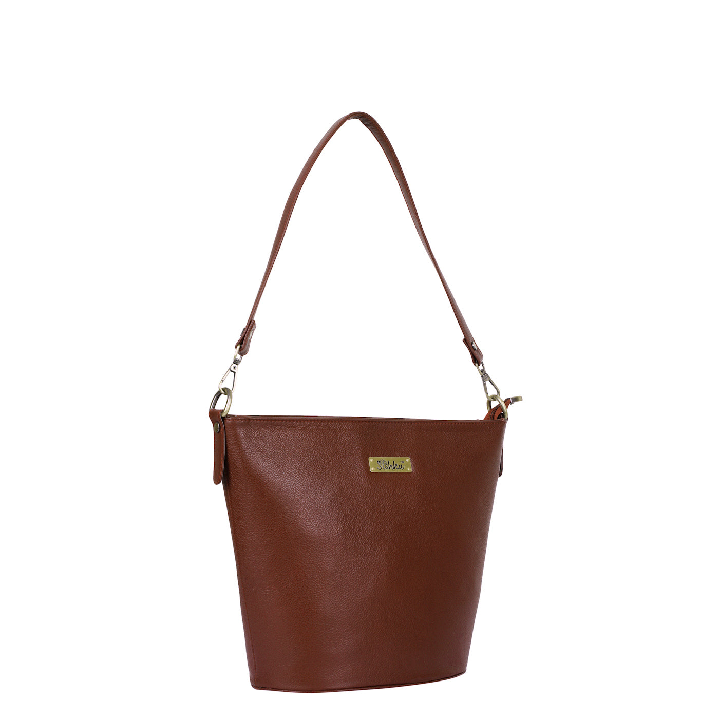 Brown Genuine Leather Bucket Hobo Bag Wholesale for Women – Shoulder Tote Purse