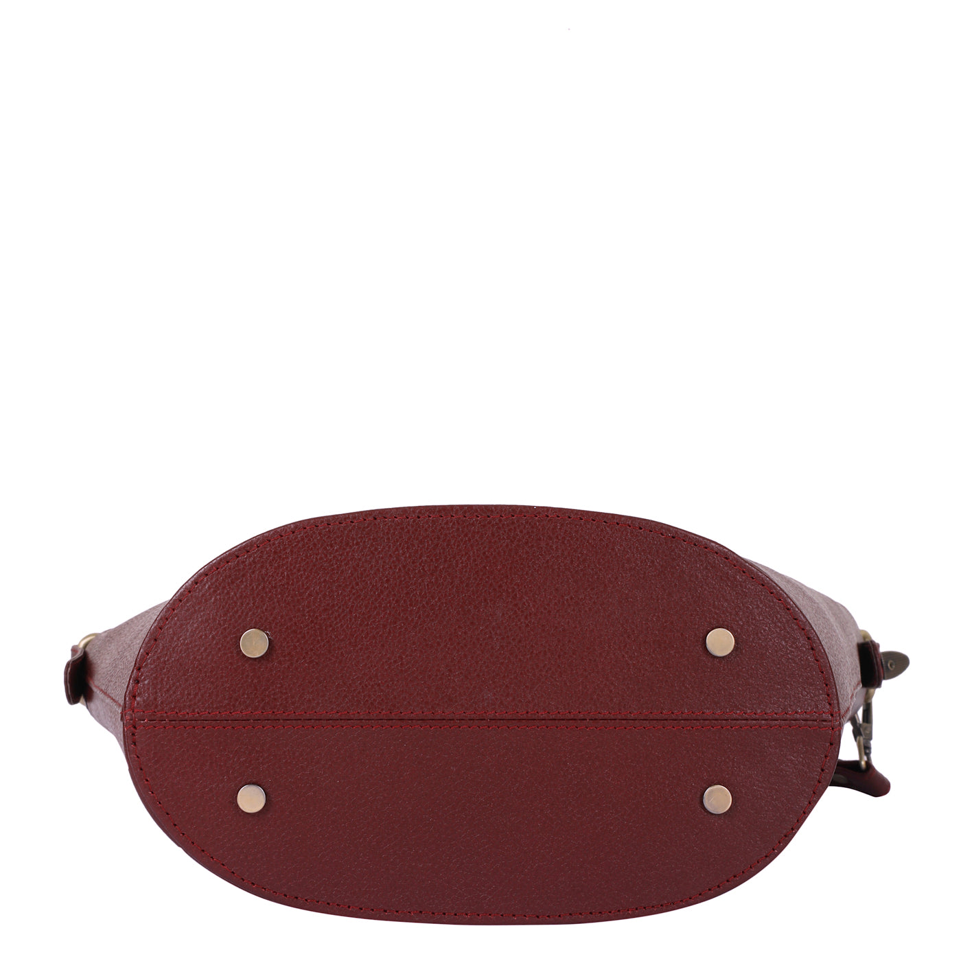 Cherry Red Genuine Leather Bucket Hobo Bag Wholesale for Women – Shoulder Tote Purse
