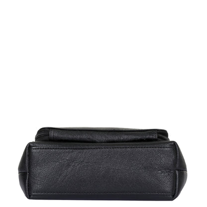 Black Genuine Leather Shoulder handbag Wholesale for Women – Tote with Front Pocket