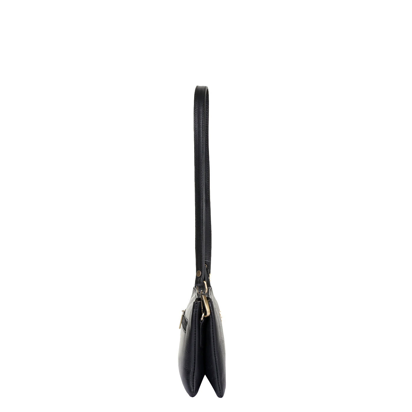 Black Genuine Leather Crossbody Shoulder Bag Wholesale for Women – Sleek Crossover Purse