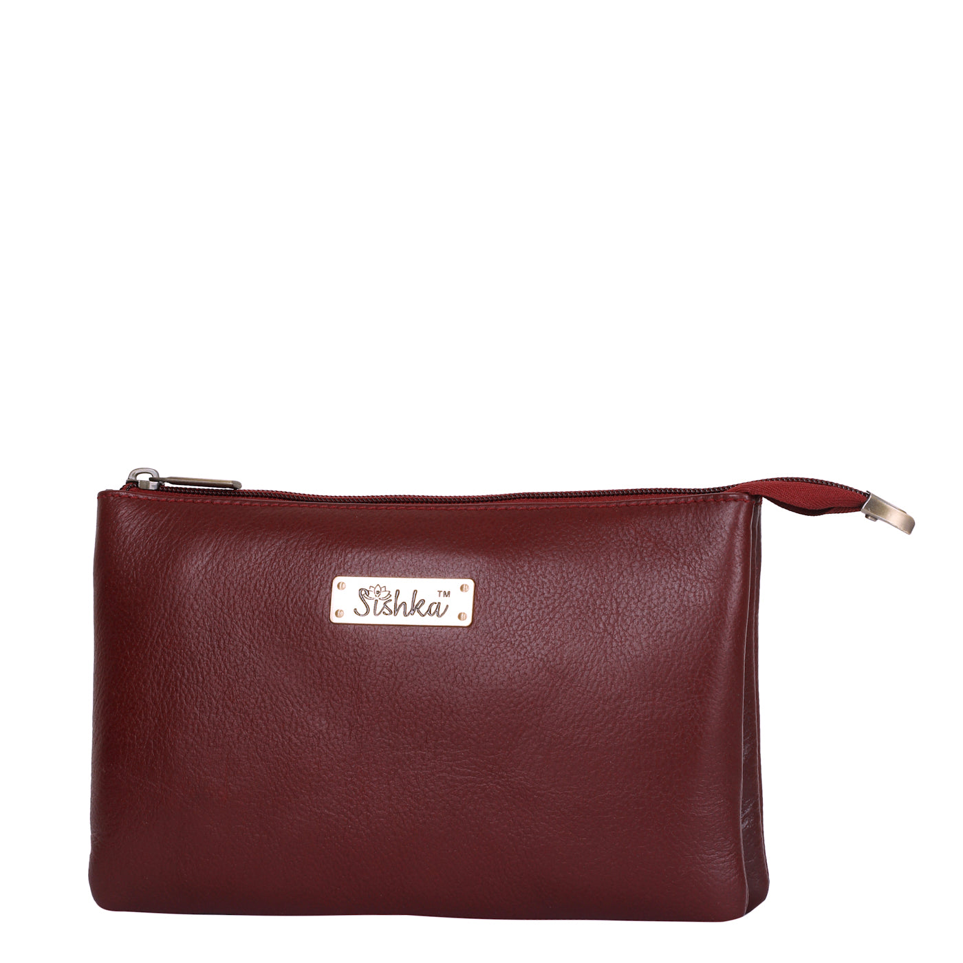 Cherry Red Genuine Leather Crossbody Shoulder Bag Wholesale  for Women – Sleek Crossover Shoulder Purse