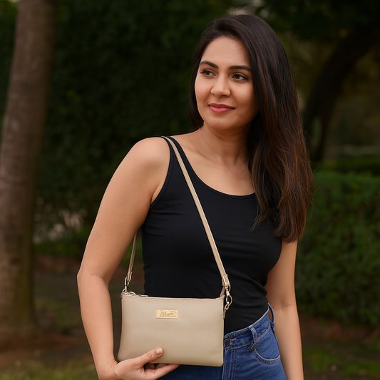 Genuine Leather Crossbody Organizer Bag Wholesale  for Women – Stylish Shoulder Handbag