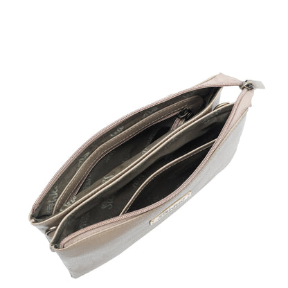 Genuine Leather Crossbody Organizer Bag Wholesale  for Women – Stylish Shoulder Handbag