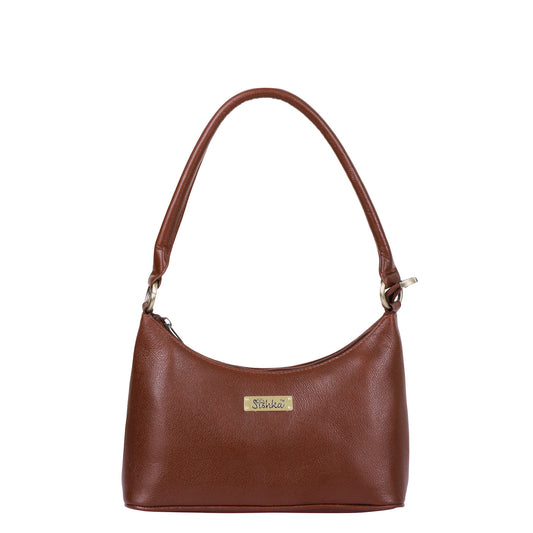 Brown Genuine Leather Hobo Shoulder Handbags Wholesale for Women – Hobo Tote Purse