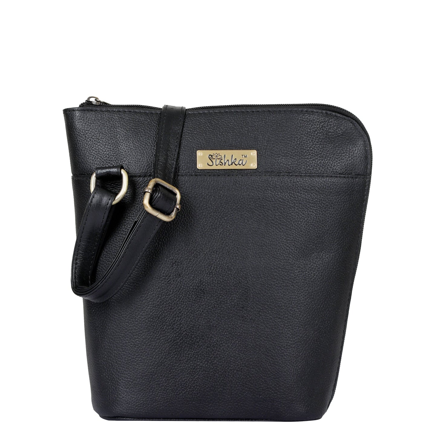 Black Genuine Leather Shoulder Sling bag Wholesale for Women – Crossbody Organizer Purse