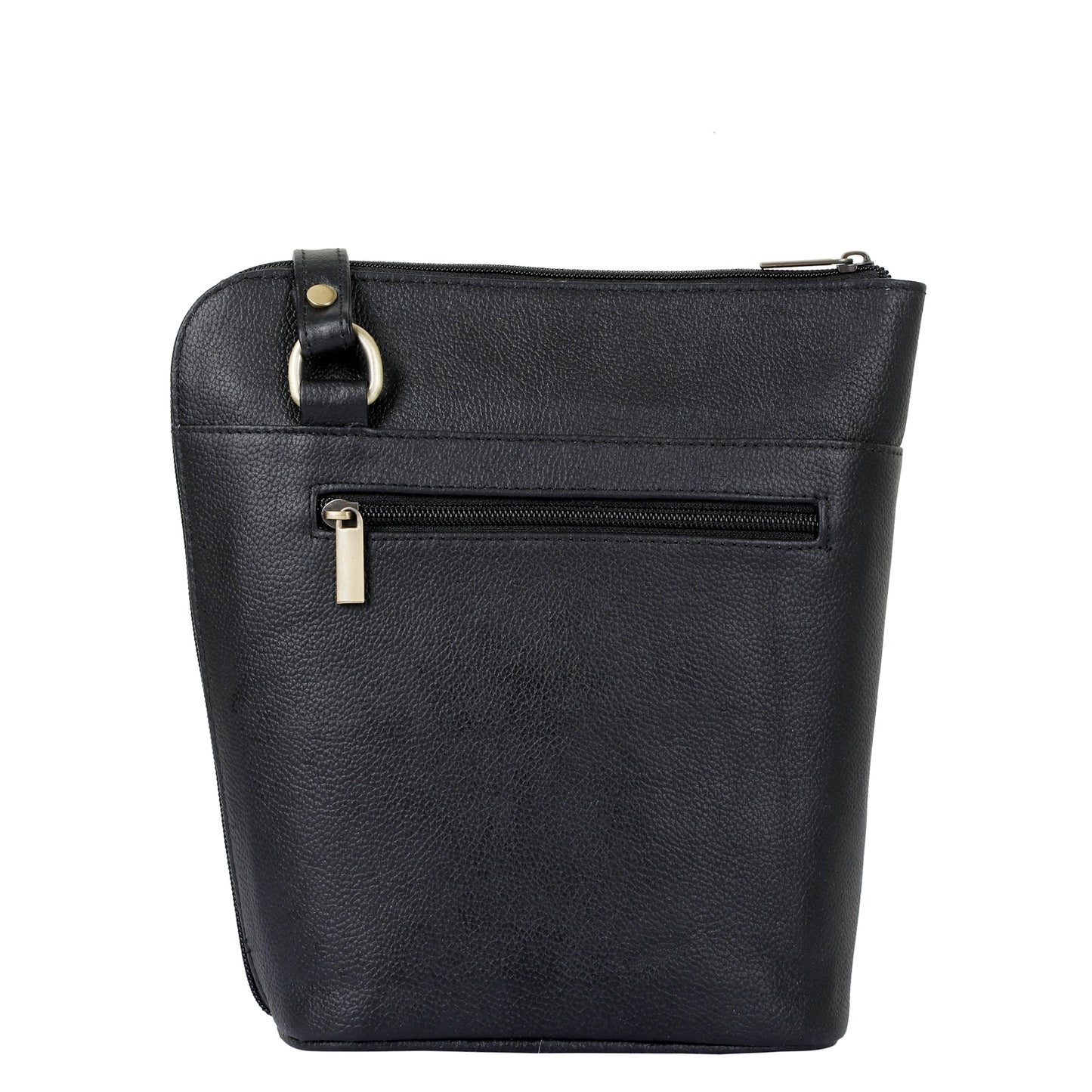 Black Genuine Leather Shoulder Sling bag Wholesale for Women – Crossbody Organizer Purse