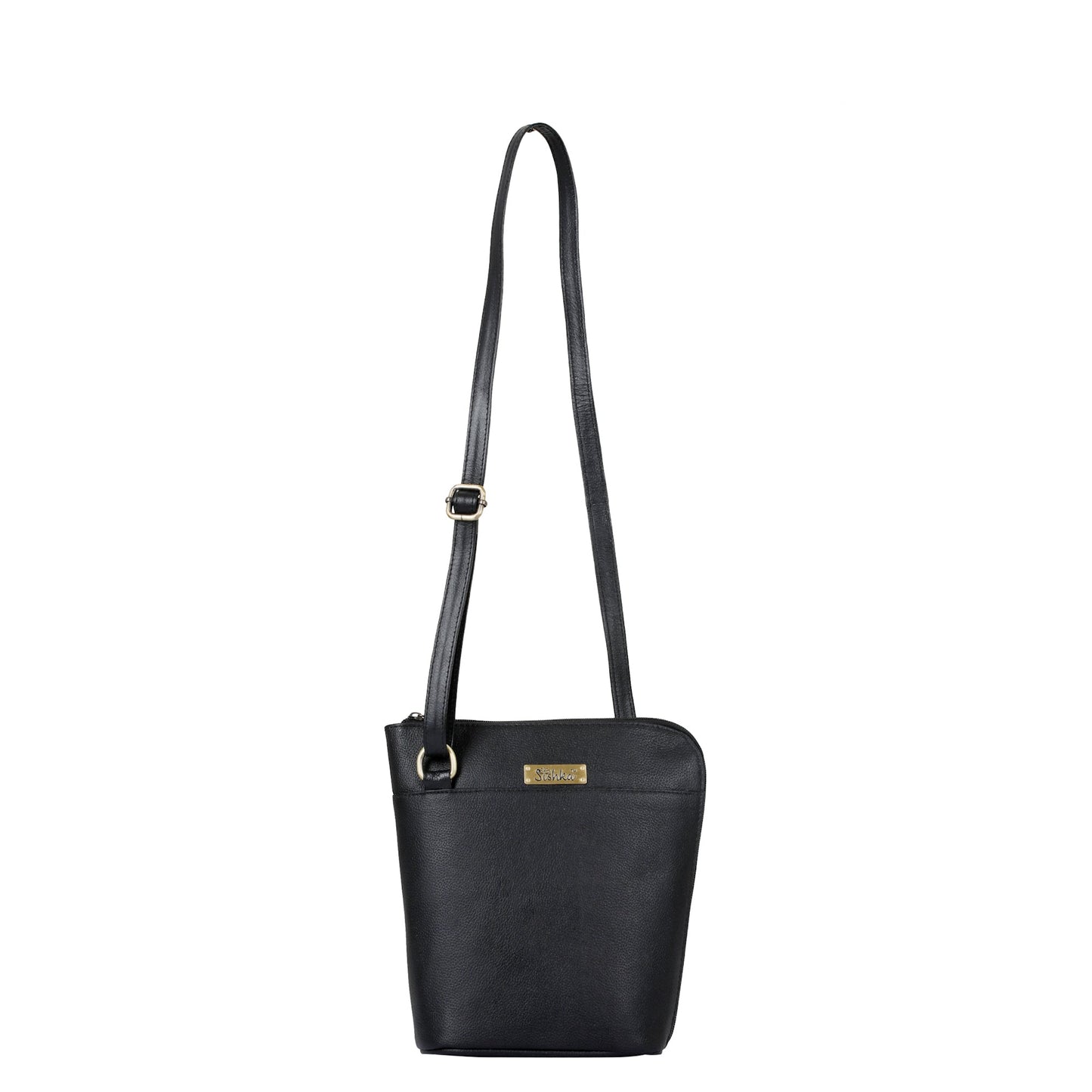 Black Genuine Leather Shoulder Sling bag Wholesale for Women – Crossbody Organizer Purse