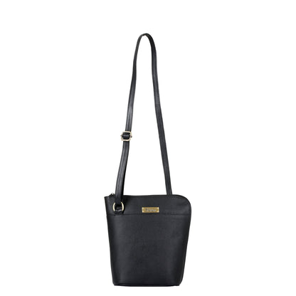 Black Genuine Leather Shoulder Sling bag Wholesale for Women – Crossbody Organizer Purse