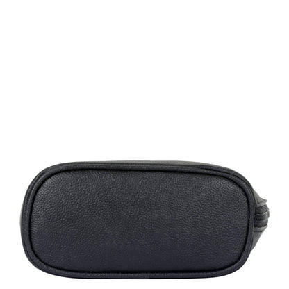 Black Genuine Leather Shoulder Sling bag Wholesale for Women – Crossbody Organizer Purse