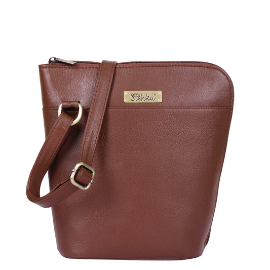 Brown Genuine Leather Shoulder Sling bag Wholesale for Women  – Shoulder Bag