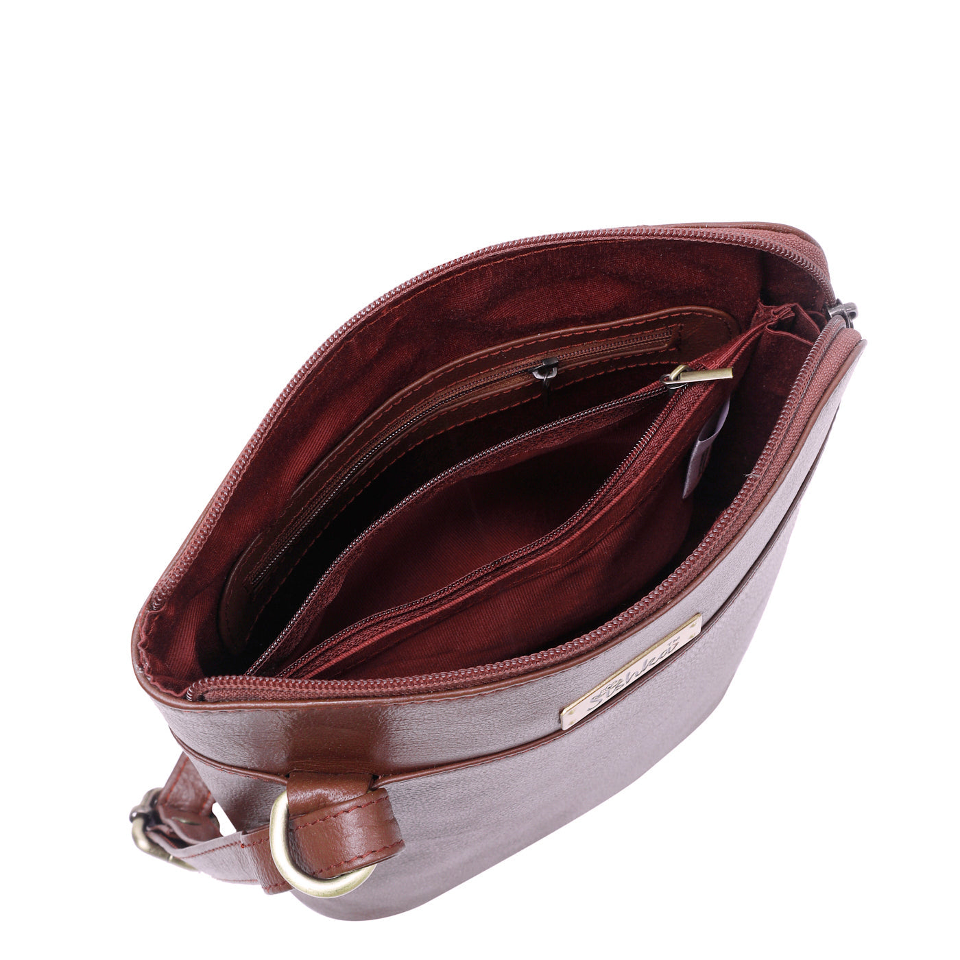 Brown Genuine Leather Shoulder Sling bag Wholesale for Women  – Shoulder Bag
