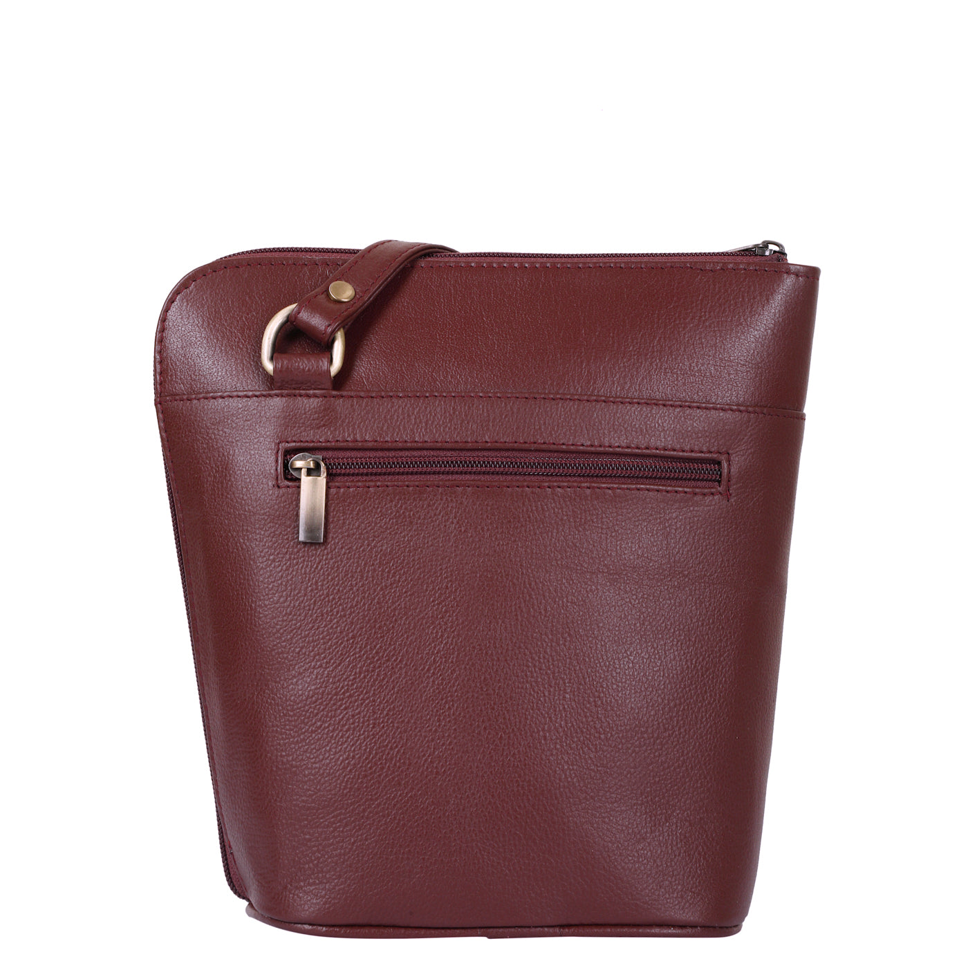 Cherry Red Genuine Leather Shoulder Sling bag Wholesale for Women